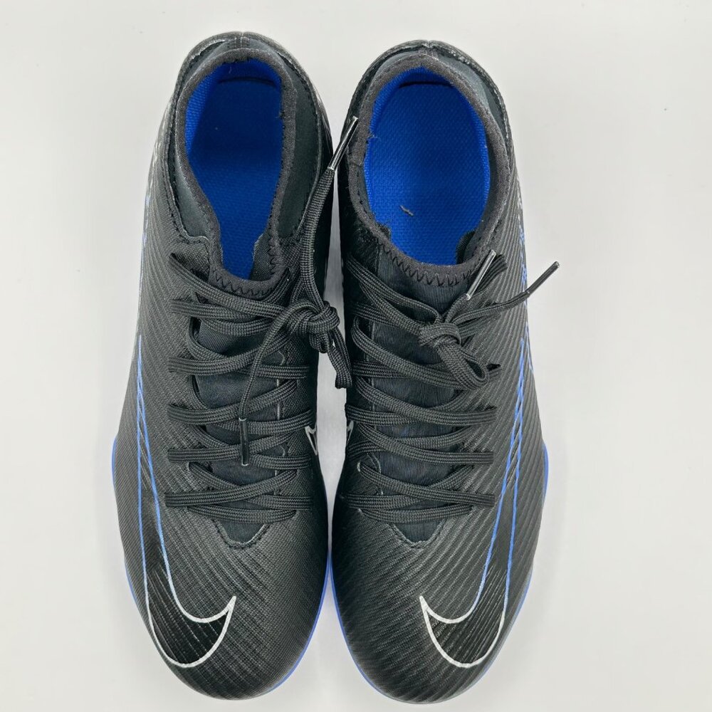 Men's Nike Mercurial Superfly 9 Club Soccer Shoes DJ5961-040 Black Royal Sz 7.5 - Picture 10 of 11